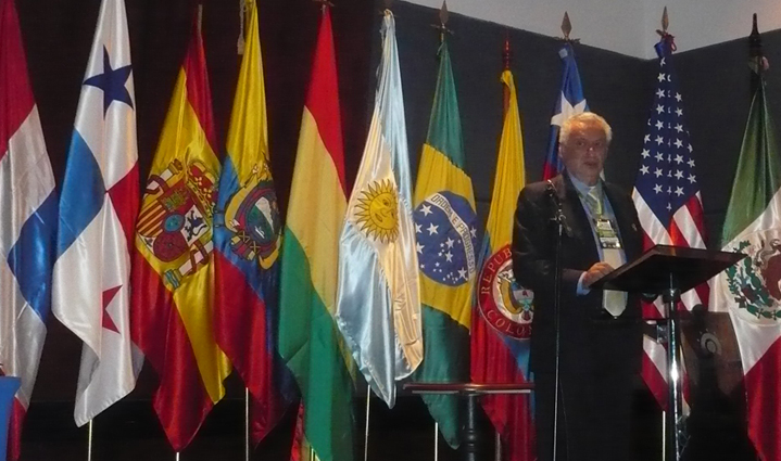 Discurso de abertura pelo Eng. Carlos Alberto Salazar