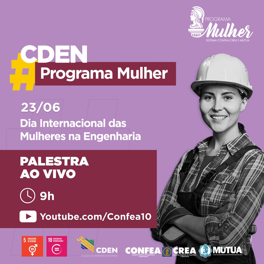 IBAPE Nacional - CDEN Programa Mulher vai realizar live com mulheres  representantes das entidades.